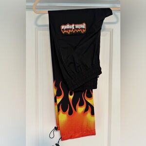 PALM ANGLES Black Burning After Sport Lounge Pants